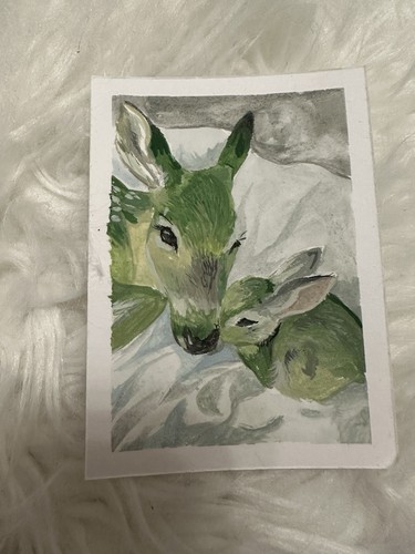 Aceo minatur gouache - minatur,