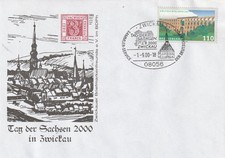 Sonderumschlag "Tag der Sachsen in Zwickau 2000"
