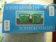 Schneckenfallen, 4 Behälter je 10 cm, 3 Deckel je 12 cm, grün von Lidl