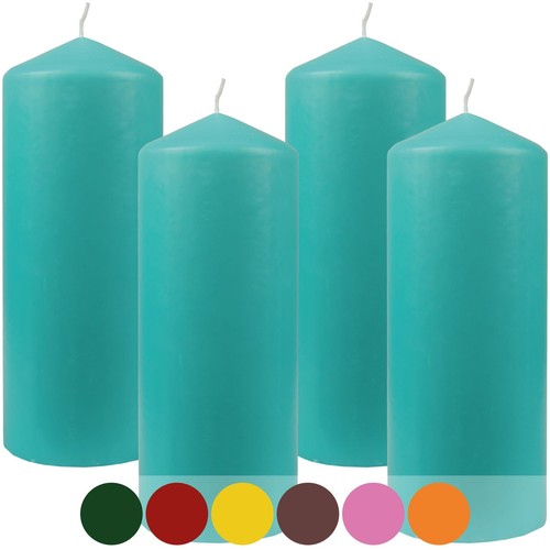 Stumpenkerzen wachskerzen - stumpenkerzen,