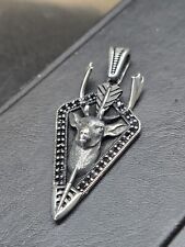 Anhänger 925 STERLING SILBER  Modern Zeitlos Kette PFEILSPITZE Hirsch Edel 