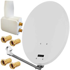 60 cm Sat Anlage Twin LNB für