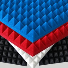 Pyramidenschaumstoff, Noppenschaum, Schallschlucker, Akustikdämmung, Matten