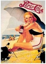 Nostalgic Art PEPSI COLA ENJOY