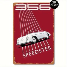Blechschild 356 Porsche