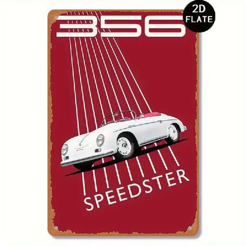 Blechschild 356 porsche - blechschild,