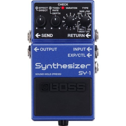 Boss gitarren synthesizer - sy-1,