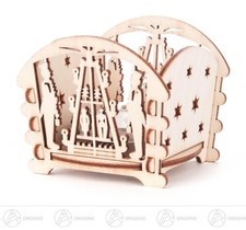 Teelichthalter Pyramide  BxHxT