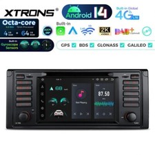 XTRONS 7Zoll Android14 Auto Autoradio 8-Kern GPS Navi DVD DSP RDS  BMW E39/M5+++