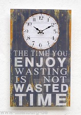 Wanduhr Küchenuhr Glas