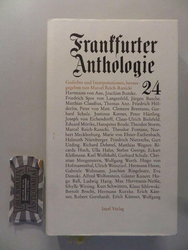 Frankfurter anthologie - frankfurter,