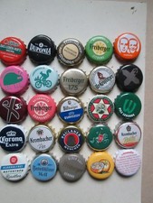 25 versch. Kronkorken (3) - Bier Freiberger,Holsten,Landsberger,Paulaner,Corona,