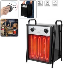 9KW Heizlüfter Elektroheizung Heizstrahler Bauheizer Werkstatt Bauheizlüfter Top