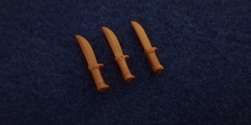 Playmobil messer - "3x, messer"