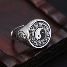 I07 Ring buddhistisch Yin Yang