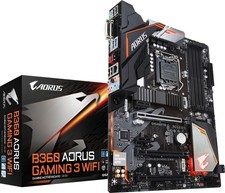 GIGABYTE B360 AORUS Gaming 3 WIFI Mainboard ATX Sockel 1151 Intel B360 DDR4