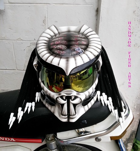 Custom predator motorradhelm - predator,