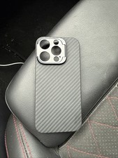 ✅memumi IPHONE 16 PRO [CARBONFASER TEXTUR] ULTRA DÜNN SCHUTZHÜLLE COVER CASE