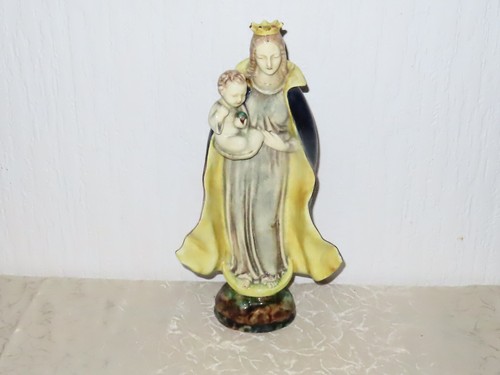 Karlsruher majolika figur - karlsruher,