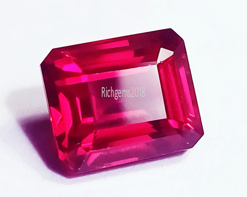 Natürlicher rubin bis ct - rubin, 10