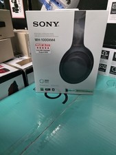 Sony WH-1000XM4 Kabellose Noise Cancelling Over-Ear Kopfhörer Bluetooth Schwarz