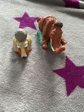 2x Figuren ice Age McDonald’s und Burger King scrat manni 