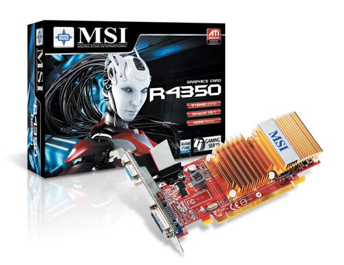 Msi ati radeon 4350 256 - msi, mb