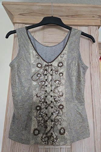 Damen folklore bluse - folklore,