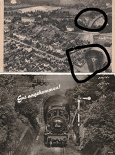 friedrichroda beide tunneleingänge   bahn fröttstädt-georgenthal