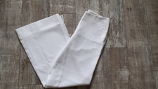 Hose Damen Marlene Matrosen extrem weites Bein  weiß  hoher Bund  38cm   38/40