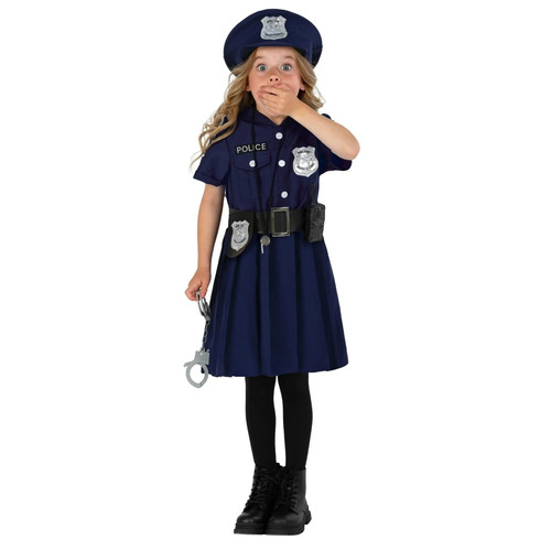 Polizistin kostüm kinder - kostüm,