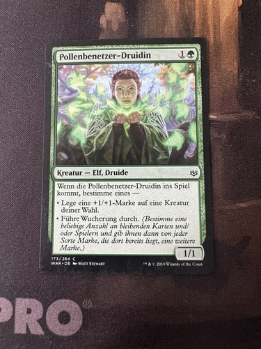 Mtg pollenbenetzer druidin - mtg,
