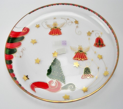 Nagel glas weihnachten - glas,