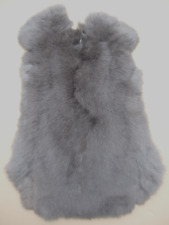 KANINCHENFELL Xs Pelz Hasen echt Fell Basteln Kaninchen Blauer Wiener K38