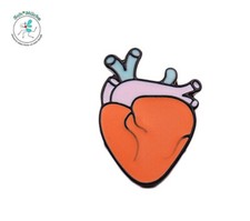 Anstecker Anatomie-Herz Valentinstag Liebe Talisman Glücksbringer Geschenkidee