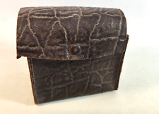 alte Tasche Kroko Kameratasche