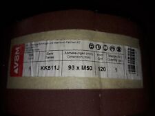 VSM KK511J Schleifbandrolle 93 x M50 Korn 120 für Rutscher Schwingschleifer