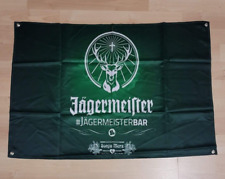 Kleine Jägermeister Fahne Flagge Wand Deko Banner 69 x 48 cm grün V6
