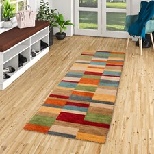 Läufer Natur Teppich Gabbeh