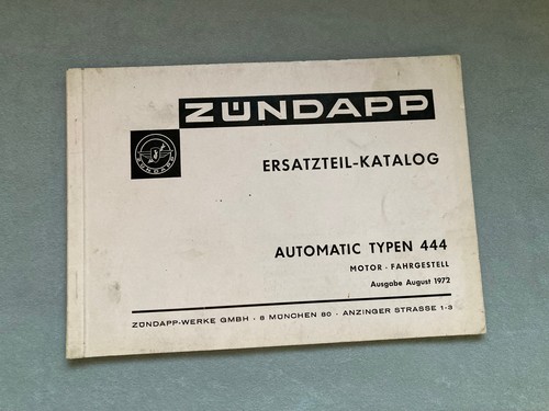 Ersatzteilkatalog zündapp - ersatzteilkatalog,