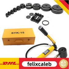 15T Hydraulisch Blechlocher