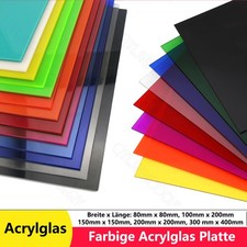 Farbige Acrylglas Platte
