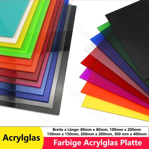 Farbige acrylglas platte - farbige,