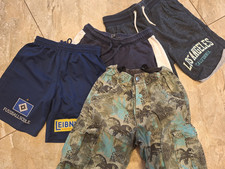 Kurze Hosen Shorts Jungen Kinder 4 Stück 128/134/140