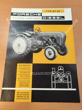 Porsche Diesel AP 22 Prospekt Traktor brochure M2