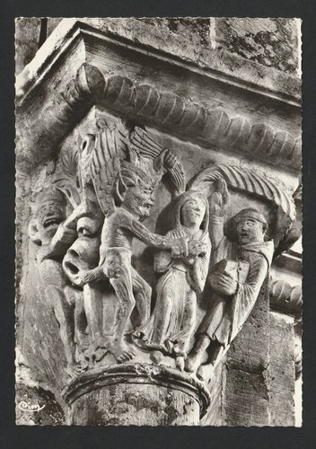 Cpsm chapiteau vezelay le - cpsm,,
