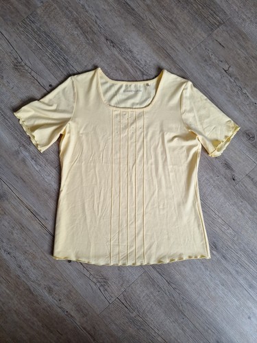 Shirt oberteil damen gelb - damen, gr