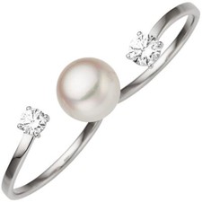 JOBO Damen Zweifinger Ring 333