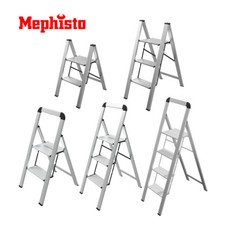 Mephisto Leiter Aluminium Trittleiter Klappleiter 2/3/4 Stufenleiter bis 150 kg