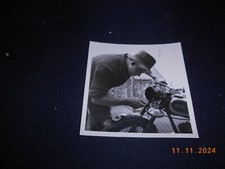 orig. Photo Motorcycle Triumph